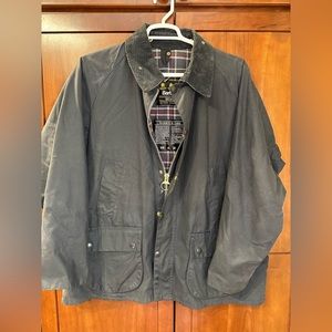 Men’s Barbour Waxed rain jacket size 48